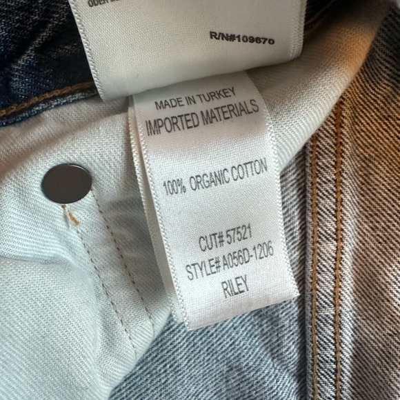 Agolde Riley Jean Straight Leg size 27 - Picture 5 of 7